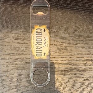 Colorado Bottle Opener with Rustic Design